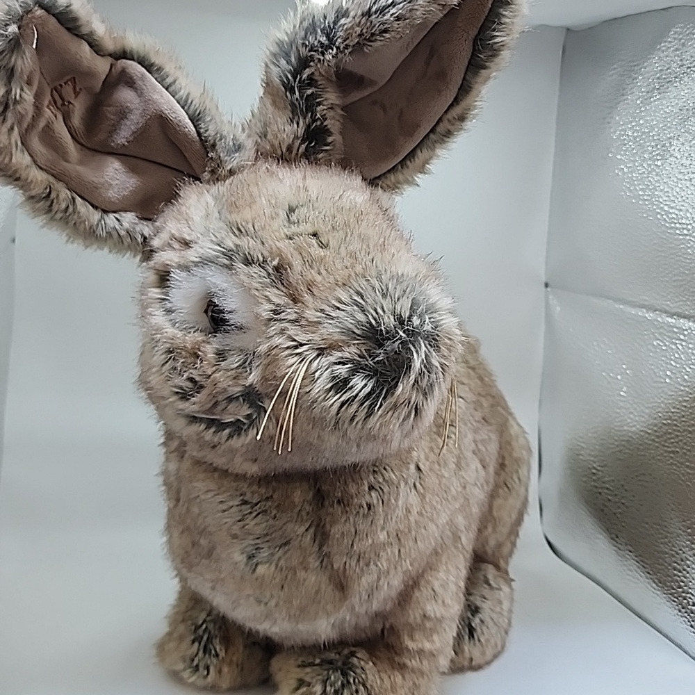 Ditz Design Brown And‎ Cream Rabbit - Picture 4 of 14
